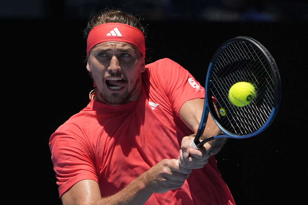 关于澳网碾压温网，兹维列夫高光表现的信息